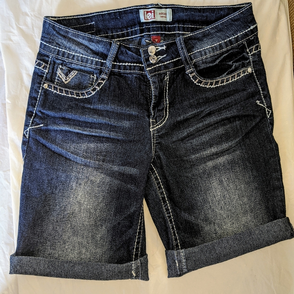lei Jean Shorts